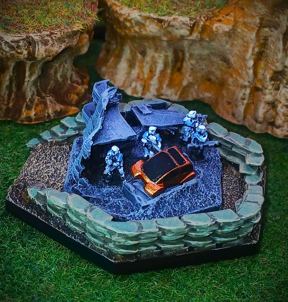 3D Printed Fortification Model