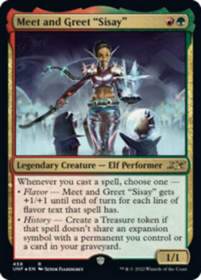 Conoce y saluda a "Sisay" (Galaxy Foil) [Unfinity] 