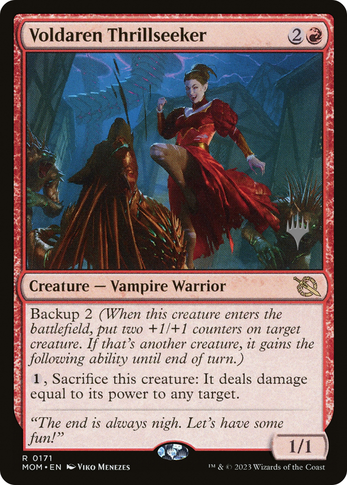 Voldaren Thrillseeker (Paquete promocional) [Promociones de la Marcha de las Máquinas] 