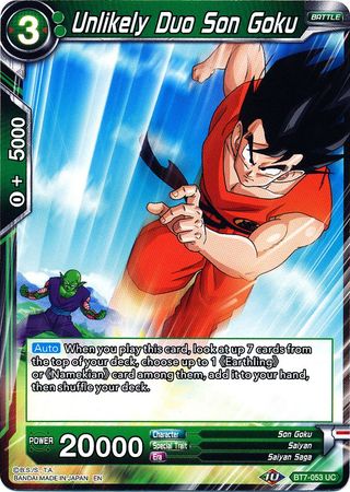 Improbable Duo Son Goku (BT7-053) [Asalto de los Saiyajin] 