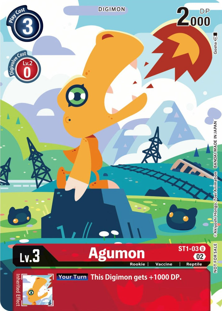 Agumon [ST1-03] (Box Topper) [Fase dimensional] 