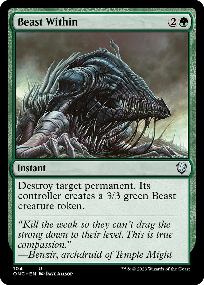 Bestia interior [Pyrexia: Todos serán un solo comandante] 