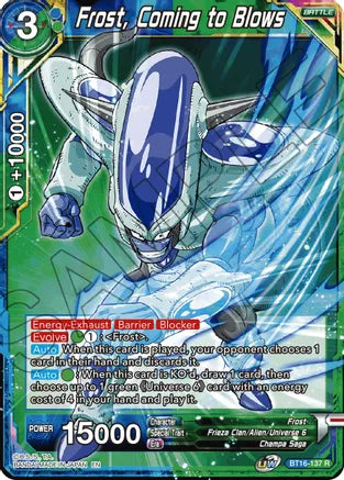Frost, llegando a los golpes (BT16-137) [Reino de los Dioses] 