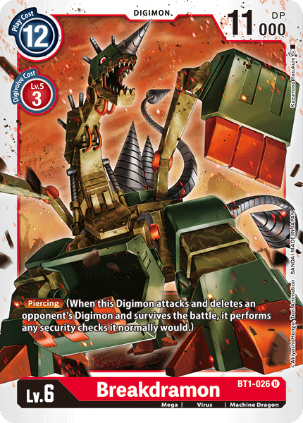 Breakdramon [BT1-026] [Lanzamiento de refuerzo especial Ver.1.0] 