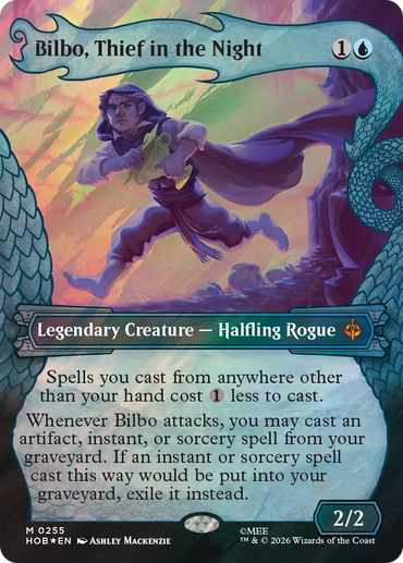 Bilbo, Thief in the Night (Showcase) (Surge Foil) [The Hobbit]