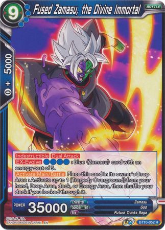 Zamasu fusionado, el Divino Inmortal (BT10-052) [Rise of the Unison Warrior 2da edición] 