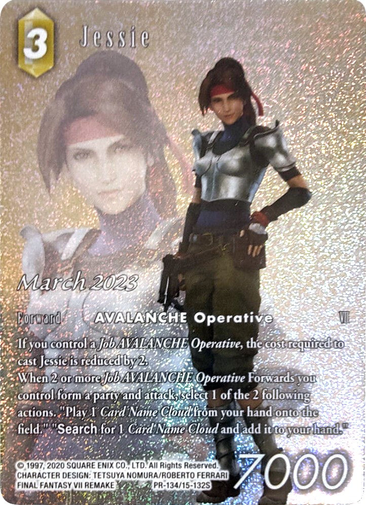 Jessie (marzo de 2023) [Tarjetas promocionales] 