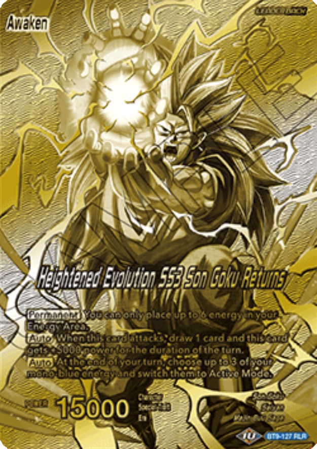 Son Goku // Evolución aumentada SS3 Son Goku Returns (Campeonato 2023 Golden Card Vol.1) (BT9-127) [Tarjetas de promoción del torneo] 