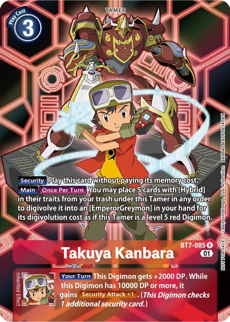 Takuya Kanbara [BT7-085] (Arte alternativo de D-Scanner) [Promociones de próxima aventura] 