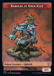 Kobolds of Kher Keep // Ficha del tesoro de doble cara [Commander Legends: Batalla por las fichas de Baldur's Gate] 