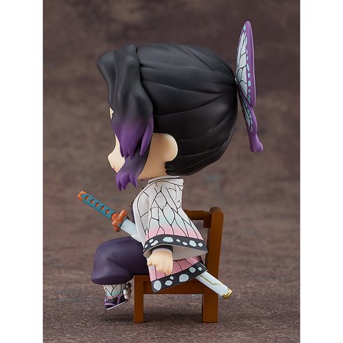 Demon Slayer: Kimetsu no Yaiba Shinobu Kocho Nendoroid Swacchao! Sitting Figure