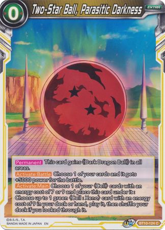 Bola de dos estrellas, Oscuridad parasitaria (BT10-124) [Rise of the Unison Warrior 2.a edición] 