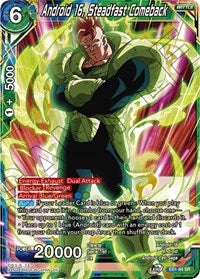 Androide 16, regreso firme (EB1-64) [Battle Evolution Booster] 