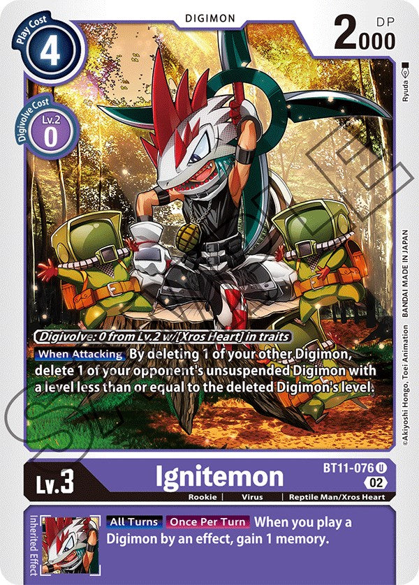 Ignitemon [BT11-076] [Fase dimensional] 
