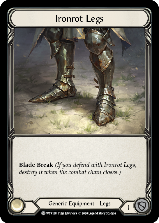 Ironrot Legs [U-WTR158] (Bienvenido a Rathe Unlimited) Ilimitado Normal 
