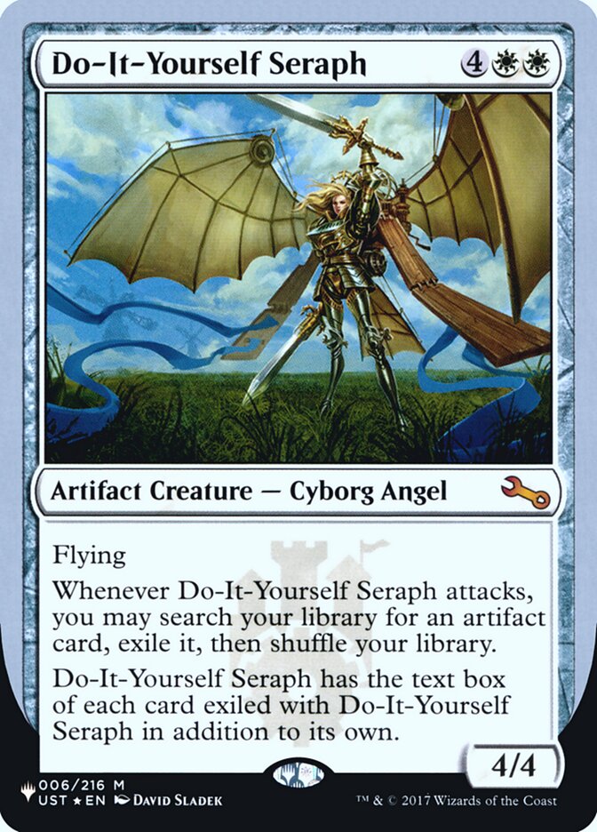 Hágalo usted mismo Seraph (Edición Unfinity Foil) [La lista] 