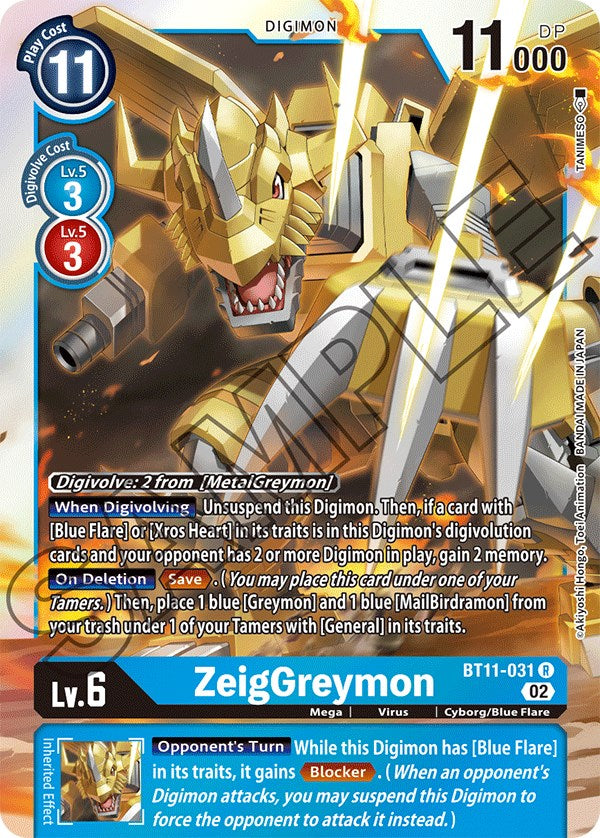 ZeigGreymon [BT11-031] [Fase dimensional] 
