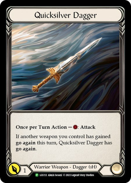 Daga Quicksilver [LGS112] (Dinastía) Lámina fría 