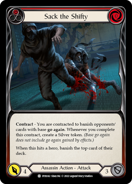 Sack the Shifty (Rojo) [DYN142] (Dinastía) 