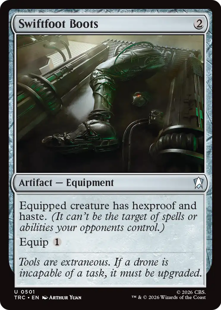 Swiftfoot Boots (Surge Foil) [Star Trek Commander]