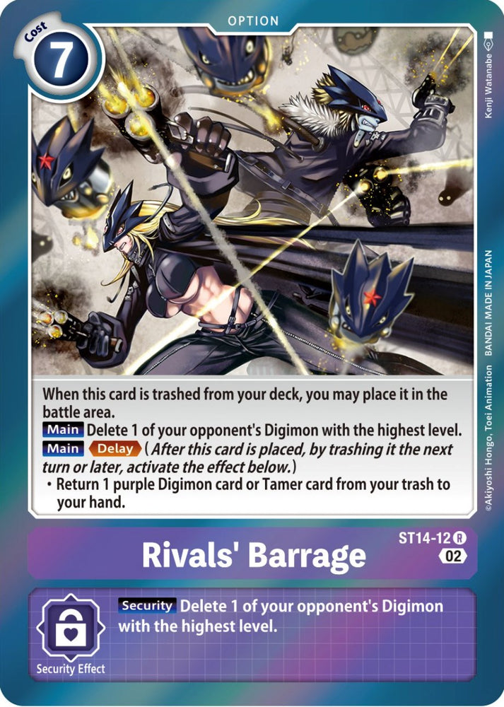 Bombardeo del rival [ST14-12] [Mazo inicial: Conjunto de mazo avanzado Beelzemon] 