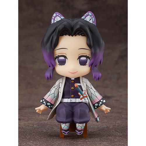 Demon Slayer: Kimetsu no Yaiba Shinobu Kocho Nendoroid Swacchao! Sitting Figure