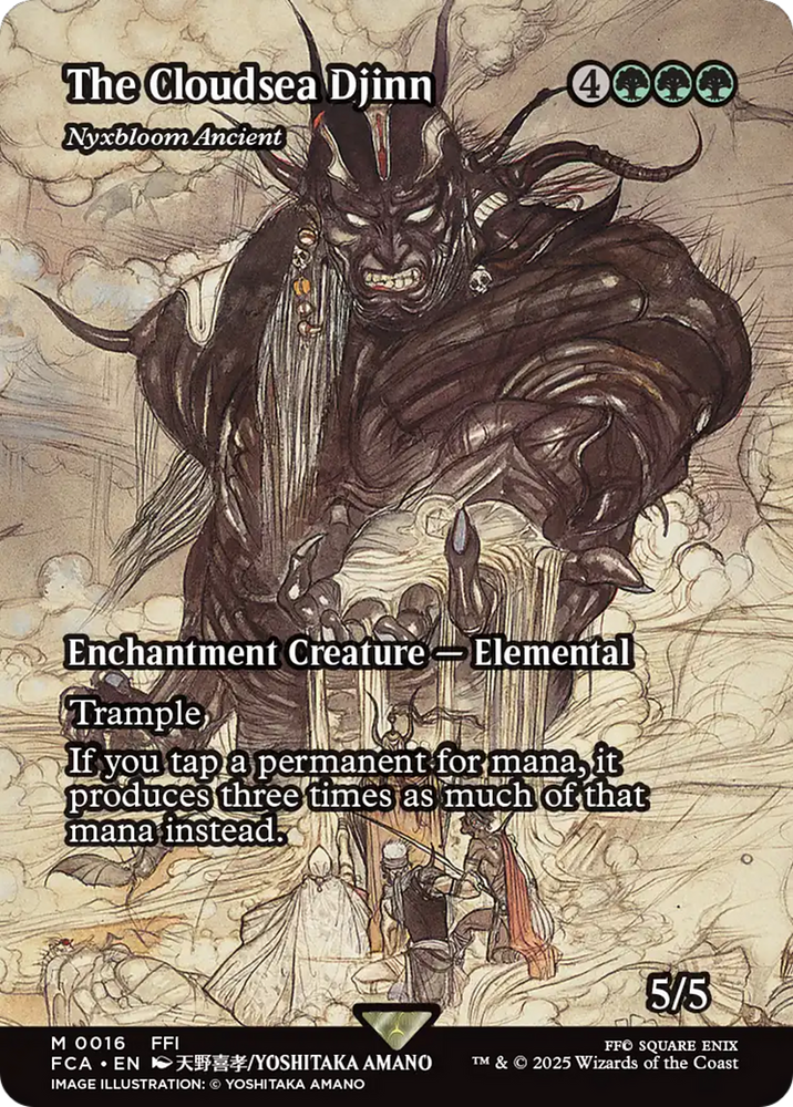 The Cloudsea Djinn - Nyxbloom Ancient (Showcase) [FINAL FANTASY : Through the Ages]