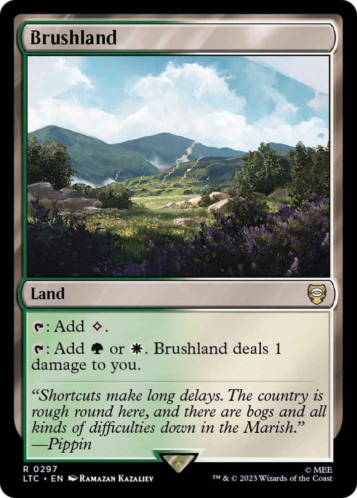 Brushland [El Señor de los Anillos: Cuentos del Comandante de la Tierra Media] 