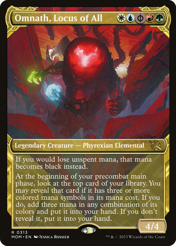 Omnath, lugar de todos (Showcase Planar Booster Fun) [Marcha de la máquina] 