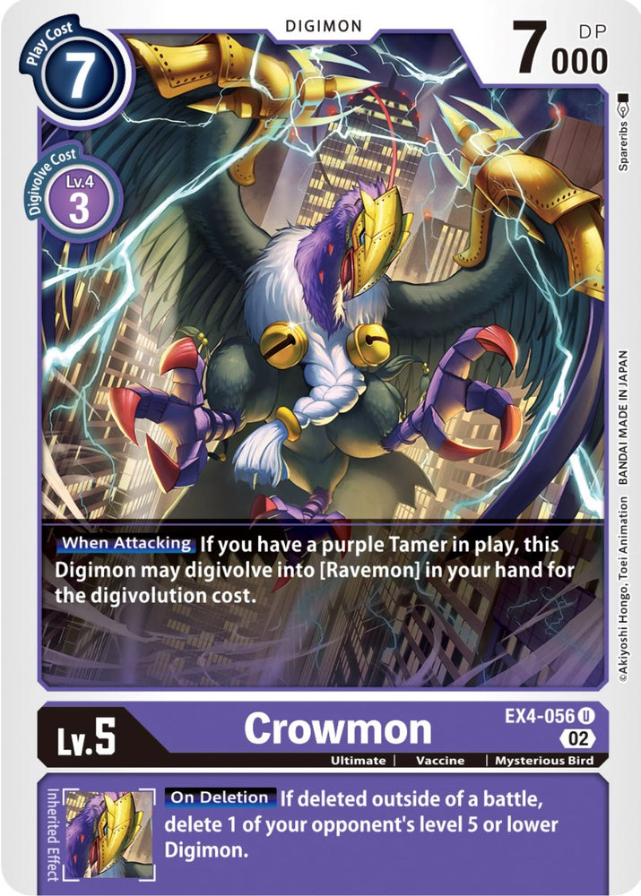 Crowmon [EX4-056] [Refuerzo de ser alternativo] 