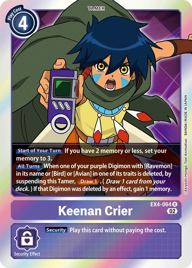 Keenan Crier [EX4-064] [Refuerzo de ser alternativo] 
