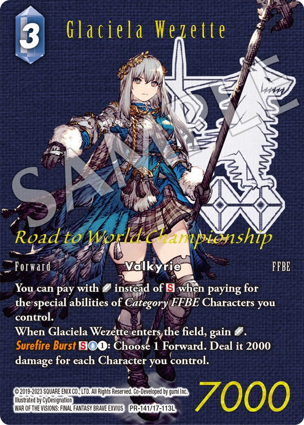 Glaciela Wezette [Tarjetas promocionales] 