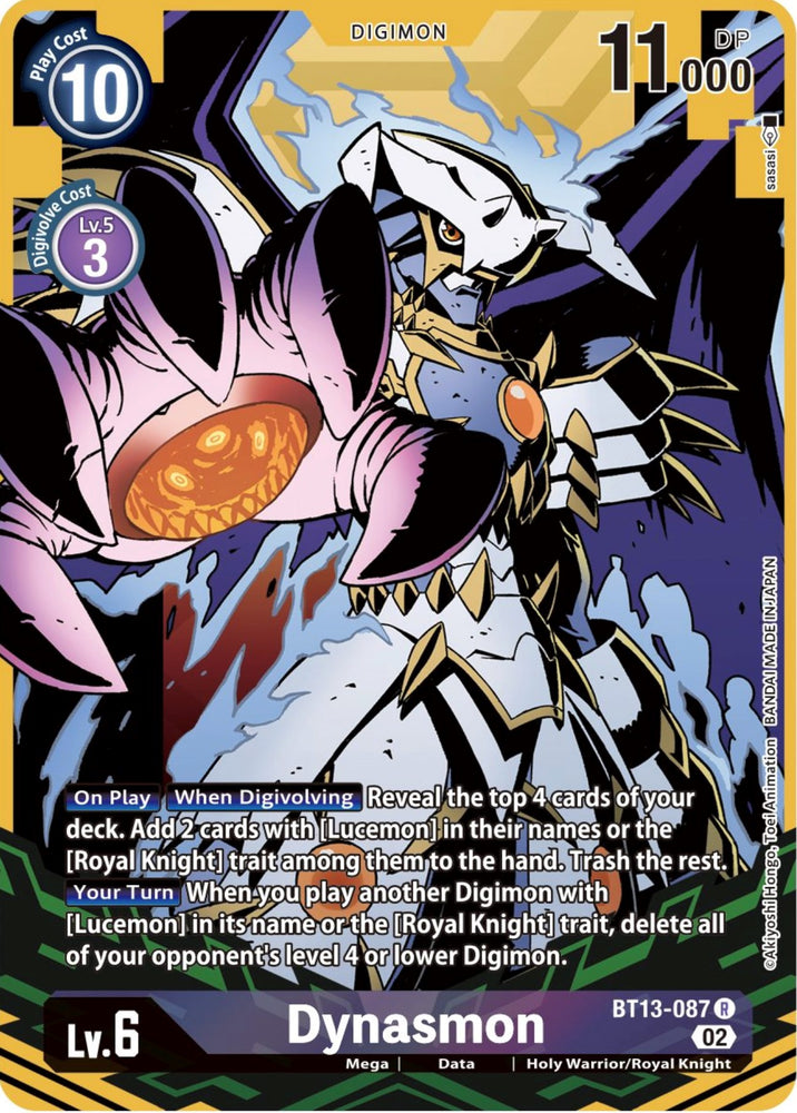 Dynasmon [BT13-087] (Arte alternativo) [Versus Royal Knight Booster] 