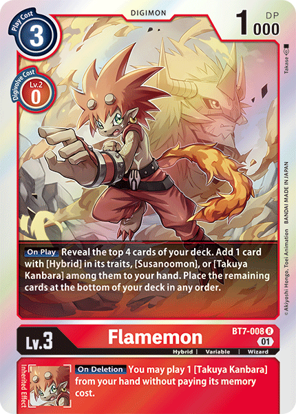 Flamemon [BT7-008] [Próxima Aventura] 