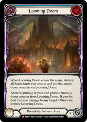Looming Doom [DYN175] (Dynasty)  Rainbow Foil