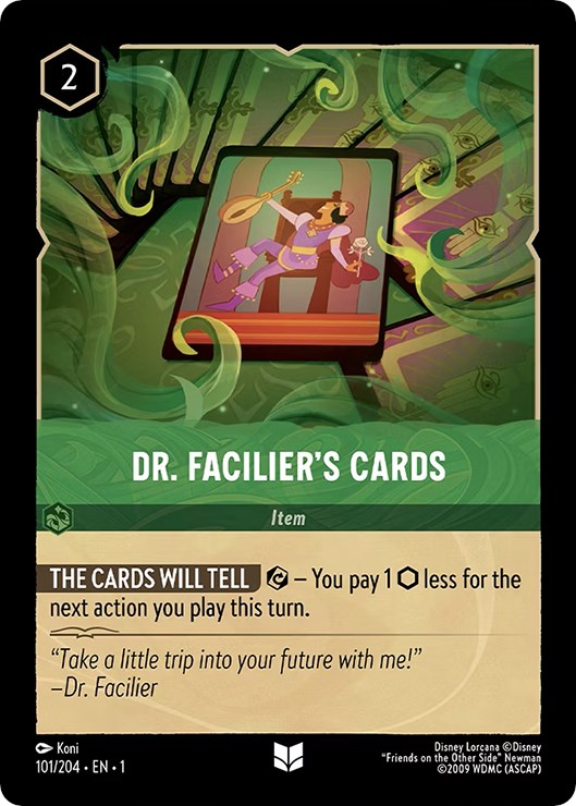 Tarjetas del Dr. Facilier (101/204) [El primer capítulo] 