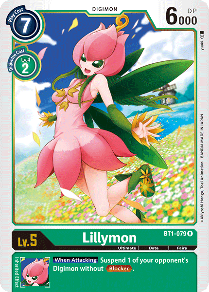 Lillymon [BT1-079] [Lanzamiento de refuerzo especial Ver.1.0] 