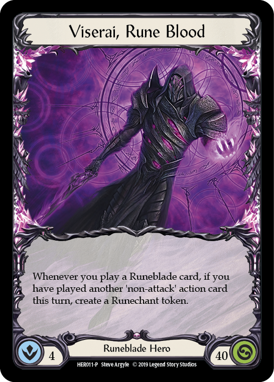 Viserai, Rune Blood [HER011-P] (Promoción) Primera edición Cold Foil 