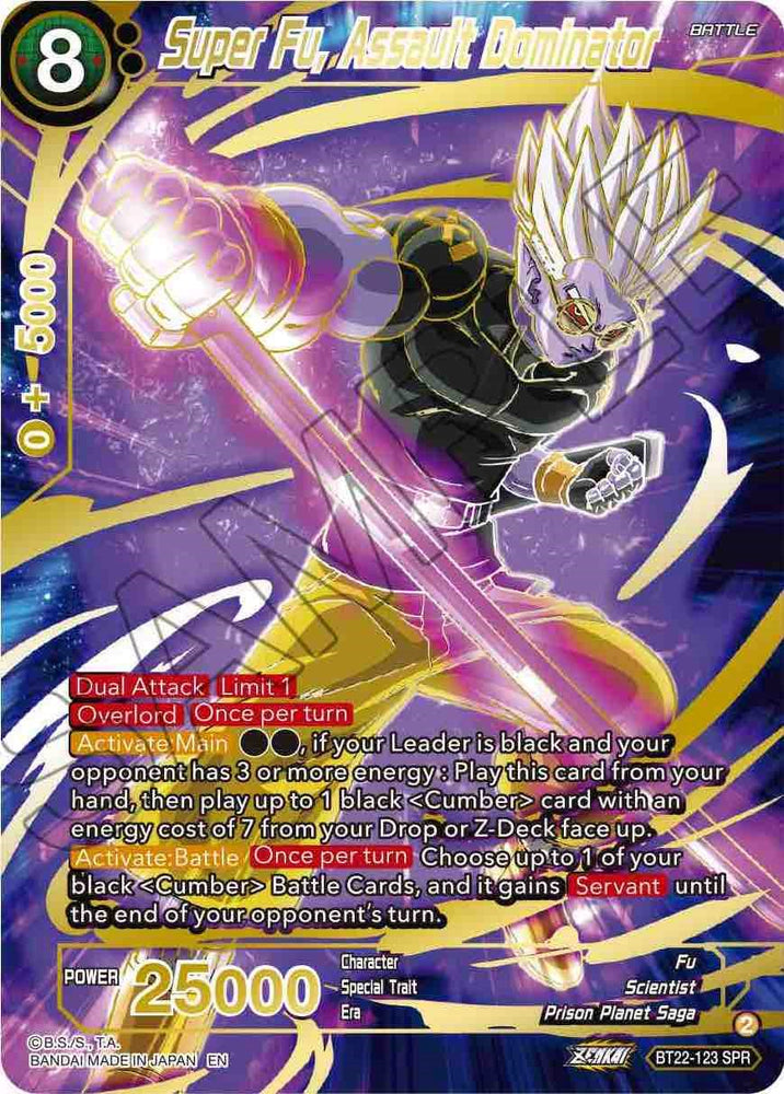 Super Fu, Assault Dominator (SPR) (BT22-123) [Golpe crítico] 