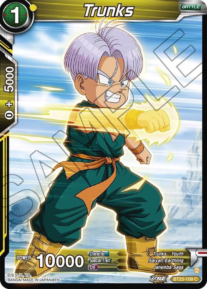 Trunks (BT22-109) [Golpe crítico] 