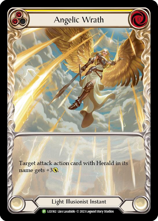 Angelic Wrath (Amarillo) [LGS162] (Promoción) Lámina arcoíris 