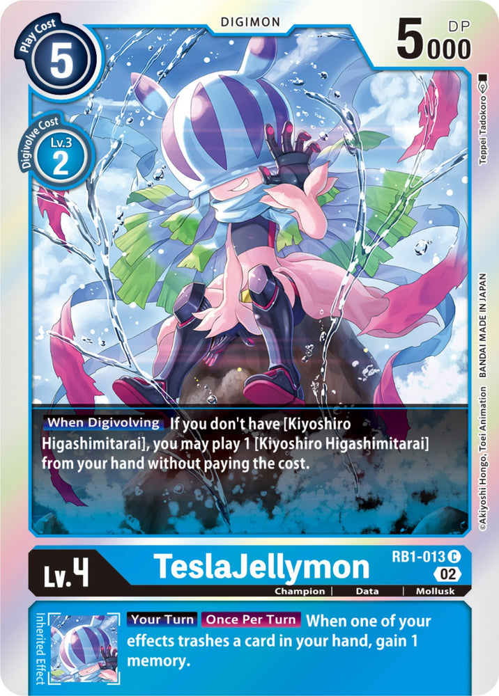 TeslaJellymon [RB1-013] [Impulsor de resurgimiento] 