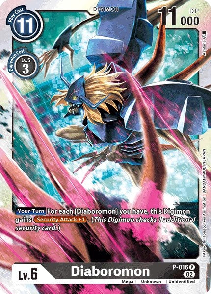 Diaboromon [P-016] (Reimpresión de Resurgence Booster) [Resurgence Booster] 
