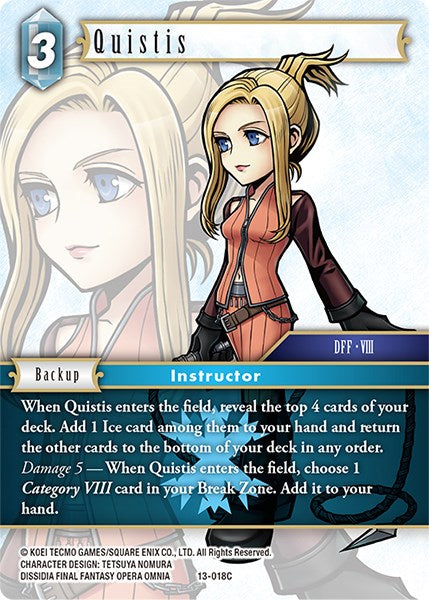 Quistis [Opus XIII: Resplandor de cristal] 