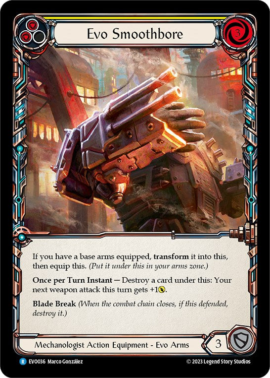 Evo Smoothbore [EVO036] (luces brillantes) Lámina fría 