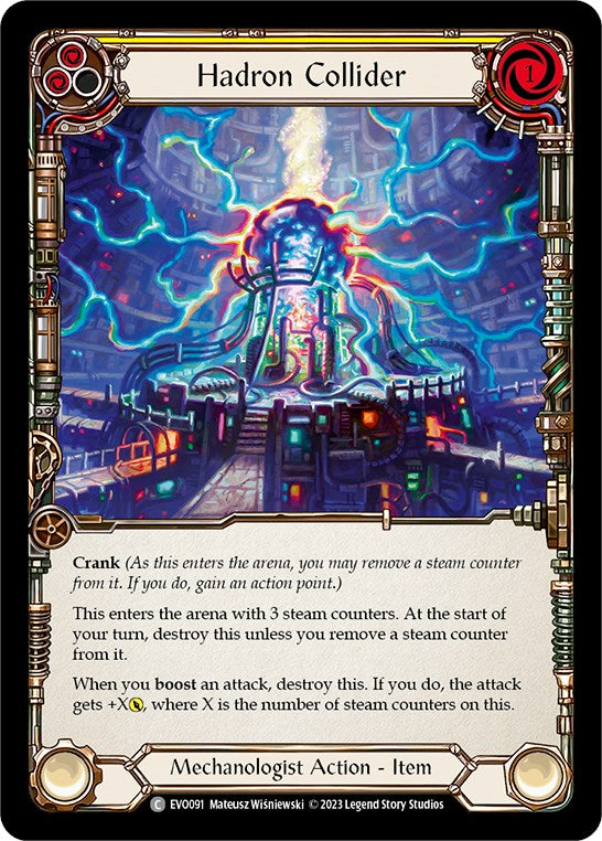 Colisionador de hadrones (amarillo) [EVO091] (luces brillantes) 