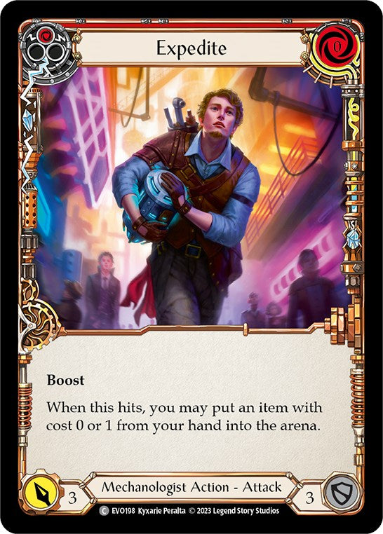 Expedite (rojo) [EVO198] (luces brillantes) 