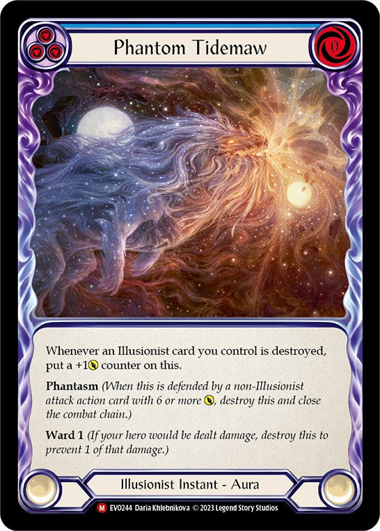 Phantom Tidemaw [EVO244] (luces brillantes) Lámina arcoíris 