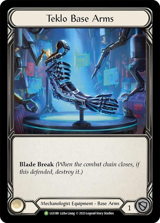 Brazos base Teklo [LGS188] (Promoción) Lámina fría 