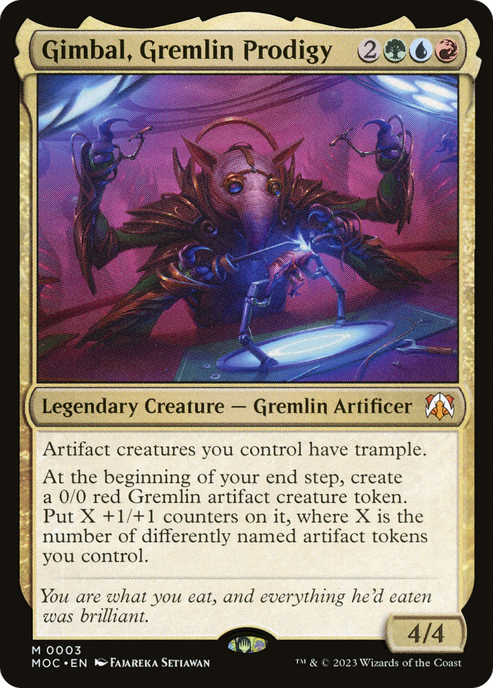 Gimbal, Gremlin Prodigy [La marcha del comandante de la máquina] 
